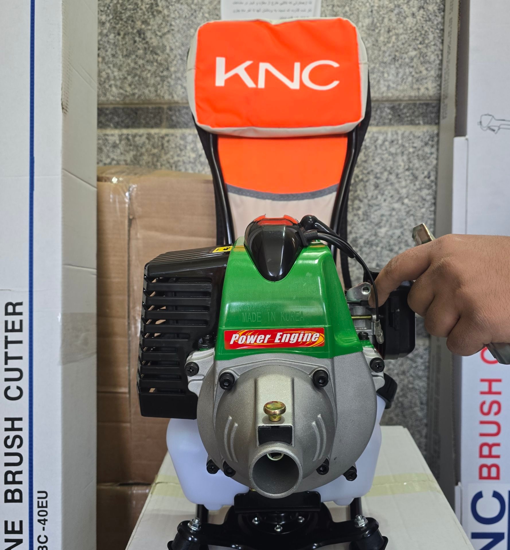 علف تراش پشتی KNC کره ای اصل